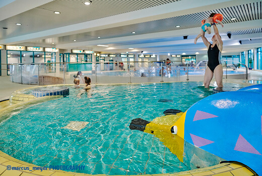 Vitalbad Kleinkinder- und Schwimmerbecken